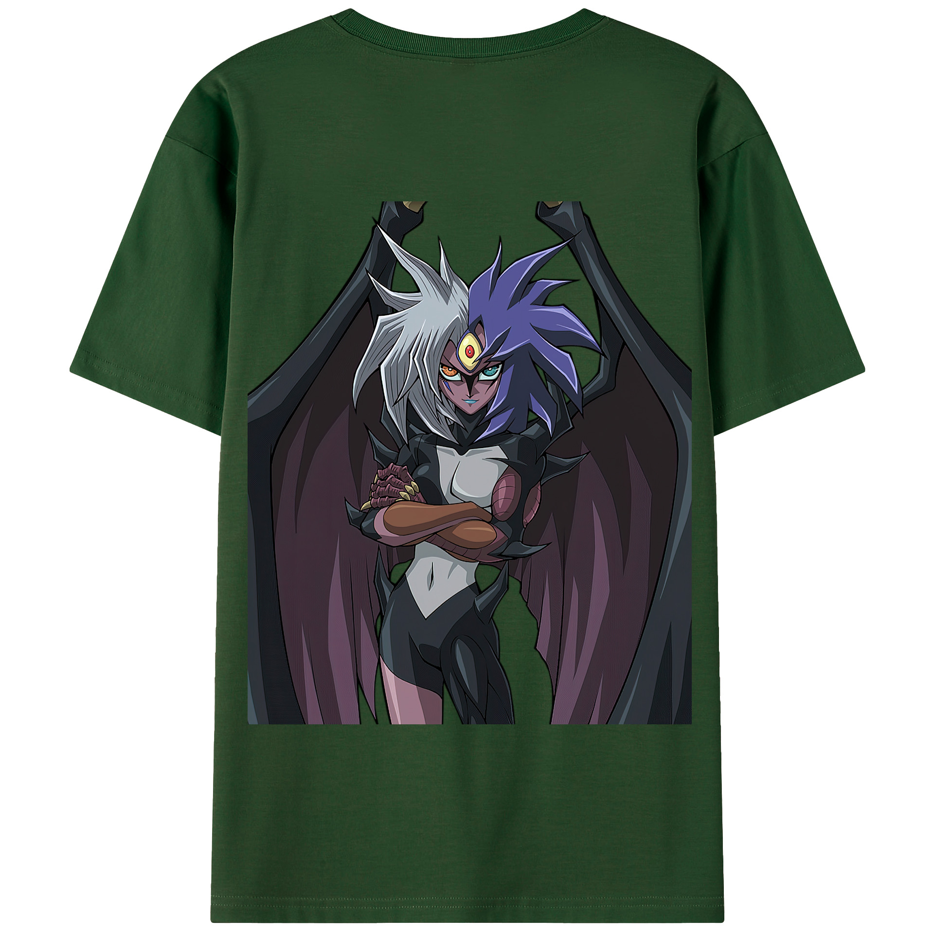 （画像用） 遊☆戯☆王 Yu-Gi-Oh! 綿100％半袖Tシャツ（背面プリント）